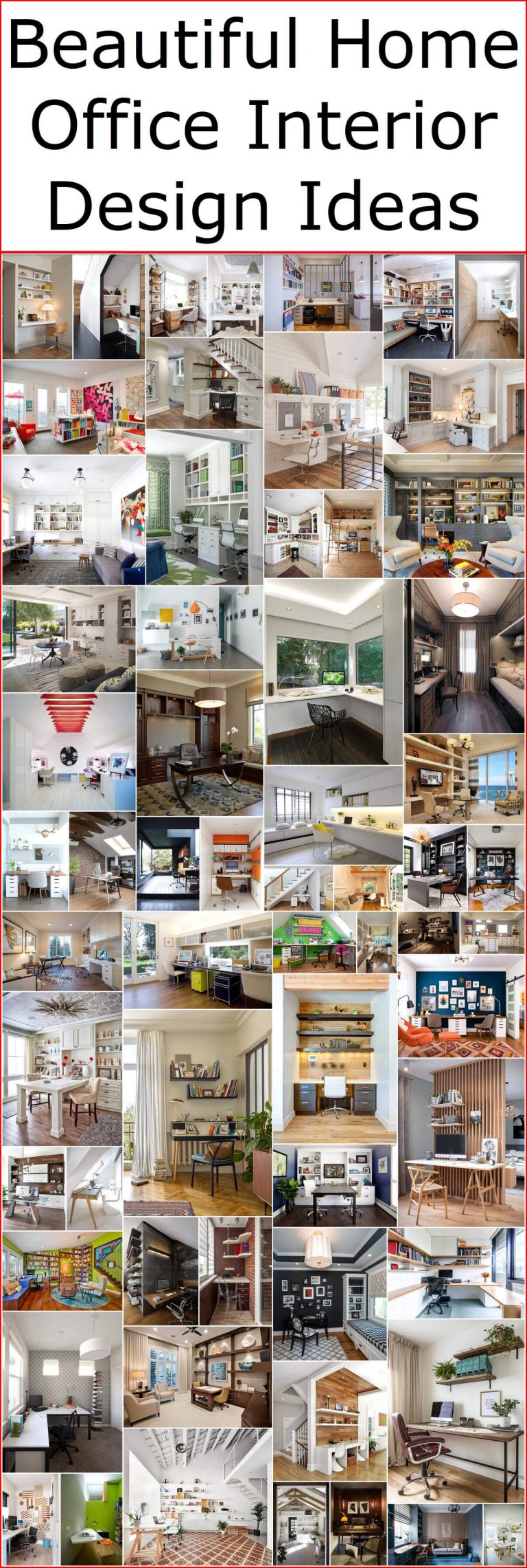 Beautiful Home Office Interior Design Ideas | Interior Designing Home