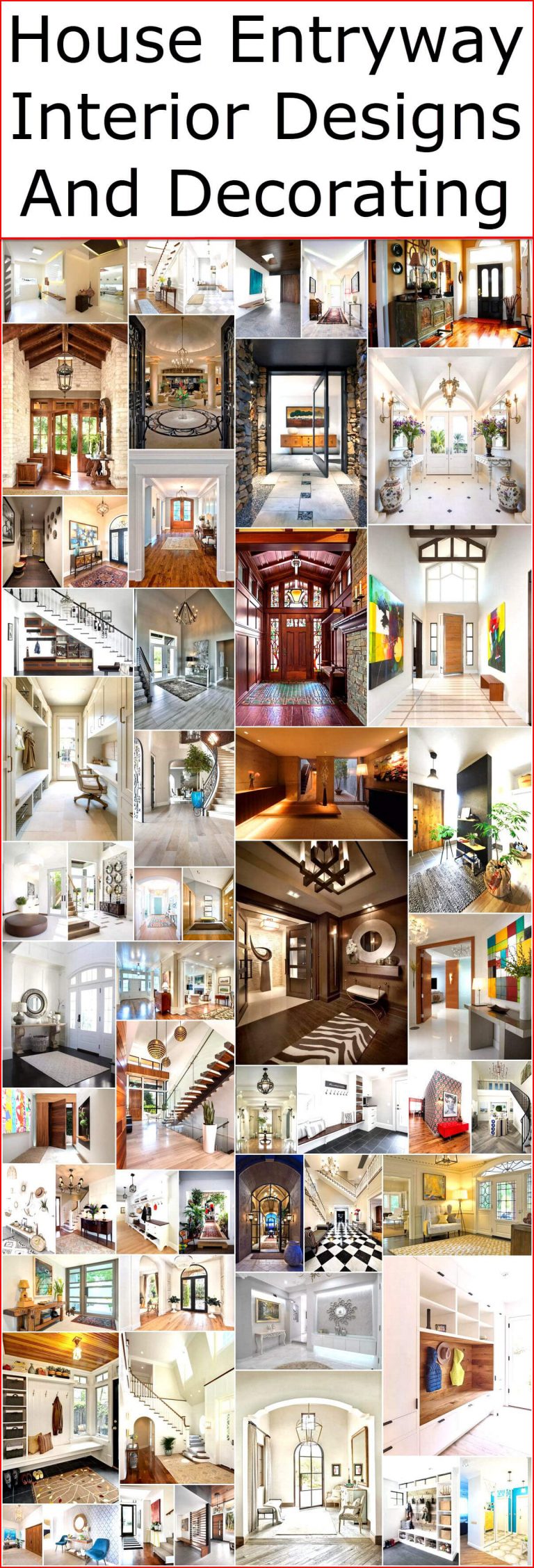 House Entryway Interior Designs And Decorating | Interior Designing Home
