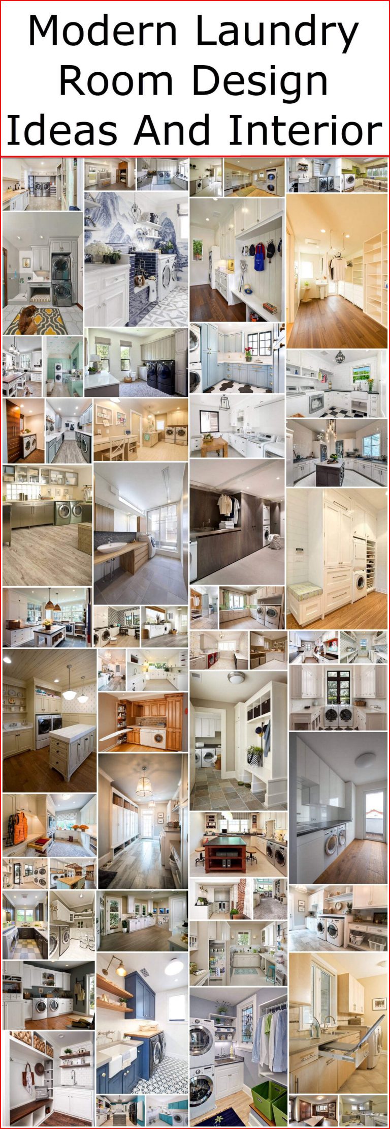 Modern Laundry Room Design Ideas And Interior | Interior Designing Home