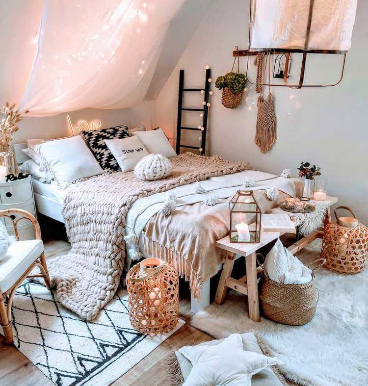 bohemian interior decor designs (17)