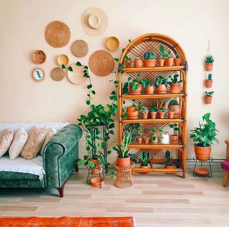 bohemian interior decor designs (20)