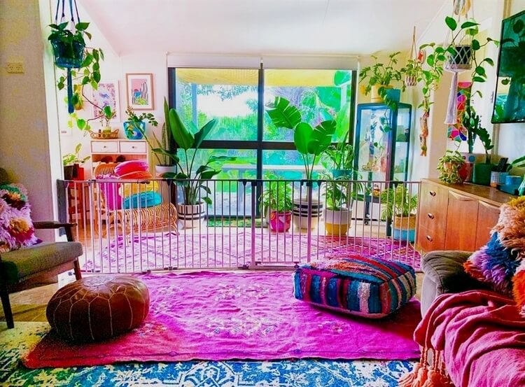 bohemian interior decor designs (29)