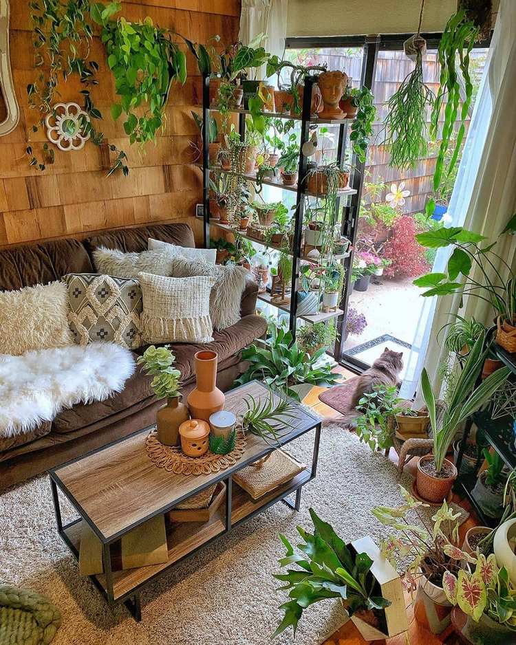 bohemian interior decor designs (56)