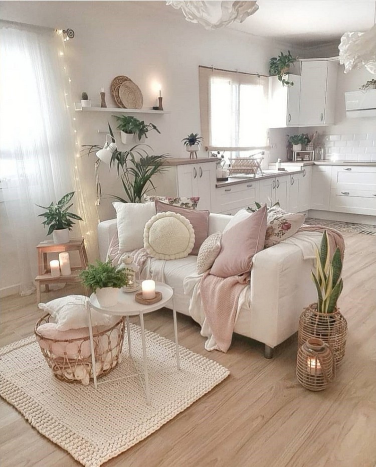 bohemian interior decor designs (6)