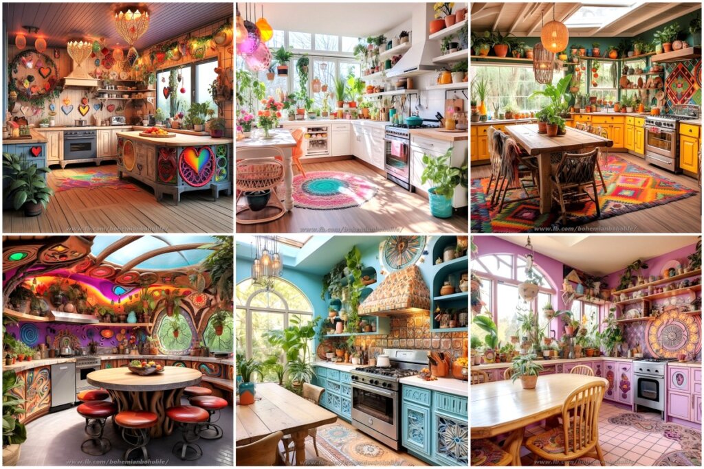 Kitchen Interior Design Ideas with Boho Style Decor | Interior ...