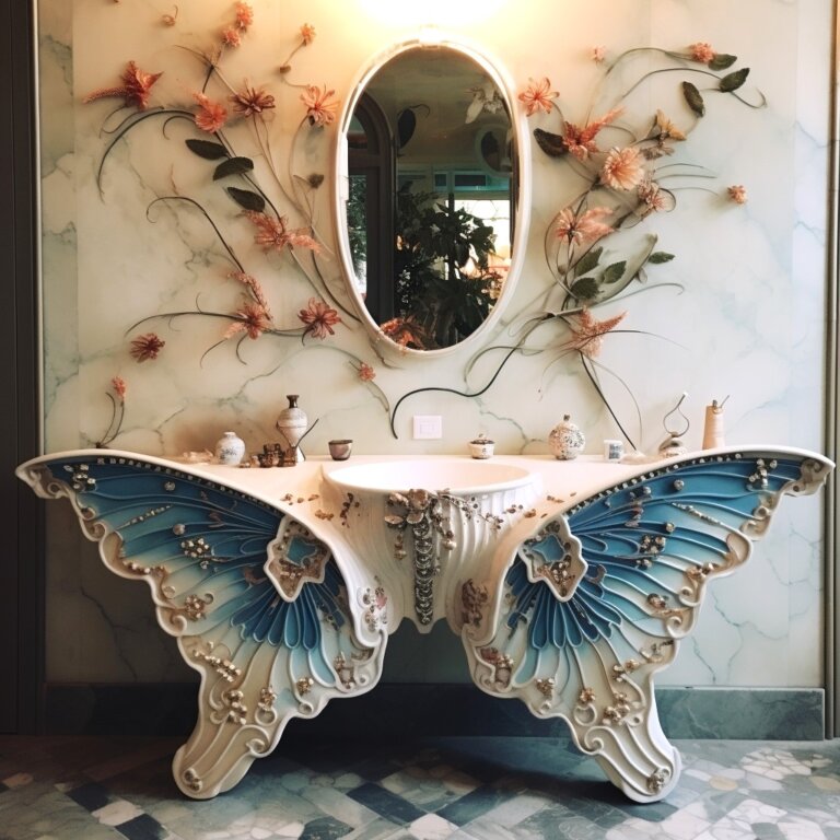 Transform Your Bathroom Vanity with Bohemian Style Decor | Interior ...