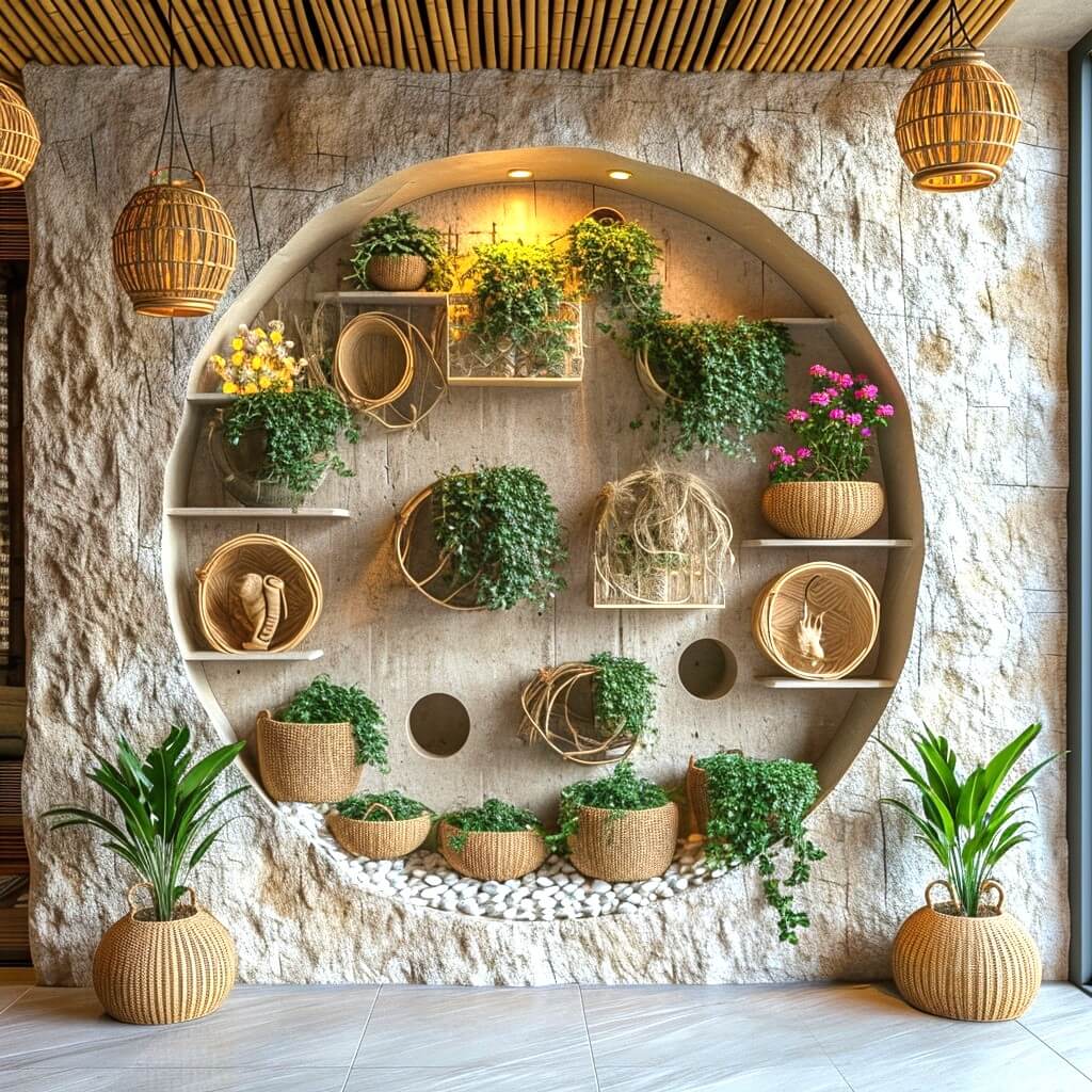 bohemian style wall niche (19)