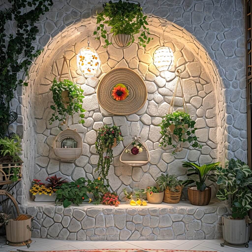 bohemian style wall niche (24)
