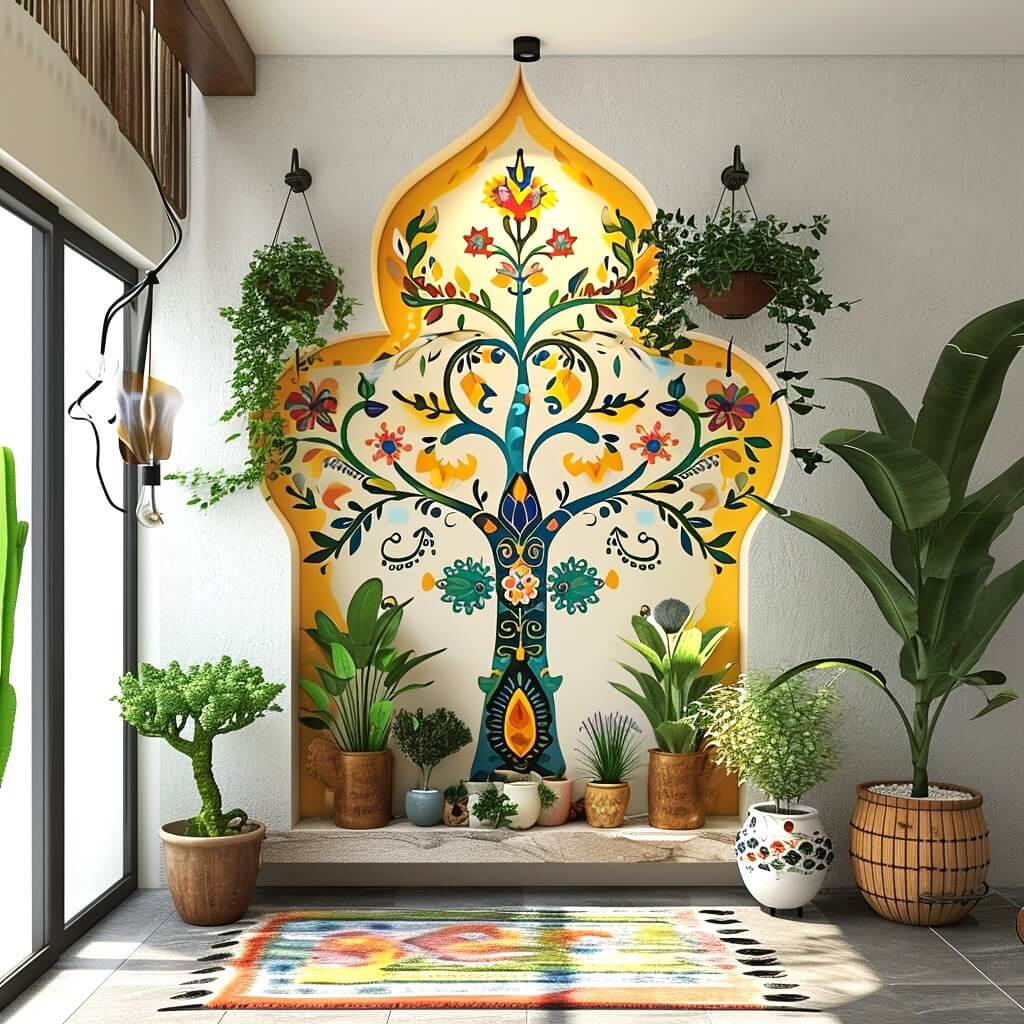 bohemian style wall niche (30)