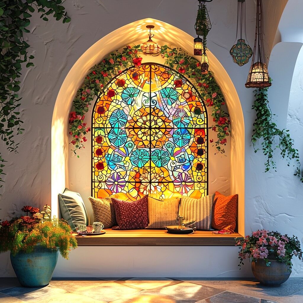 bohemian style wall niche (31)