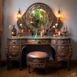 Boho Beauty Infusing Personality into Your Makeup Vanity Sanctuary ...