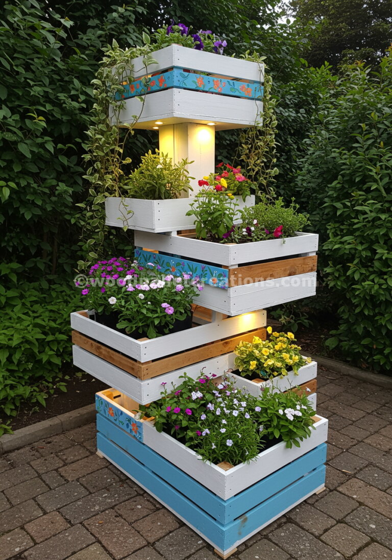 Creative Wood Pallet Planters: Transforming Gardens and Homes with ...